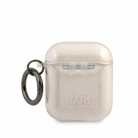Karl Lagerfeld Airpods - Airpods 2 Case - Glitter - Karl - Goud