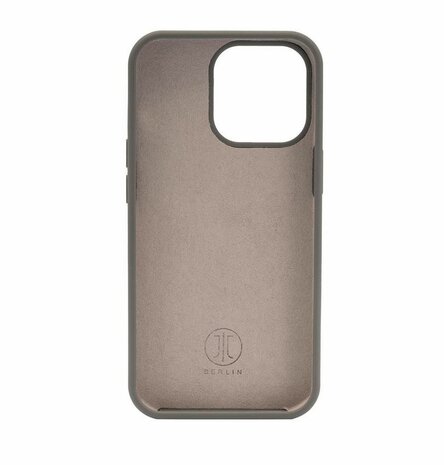 JT Berlin Liquid Siliconen case STEGLITZ voor iPhone 13 Pro (grijs)