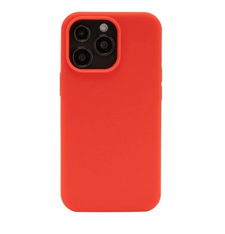 JT Berlin Liquid Siliconen case STEGLITZ voor iPhone 13 Pro (rood)