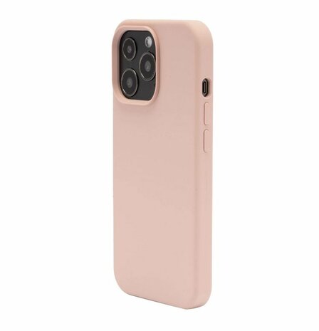 JT Berlin Liquid Siliconen case STEGLITZ voor iPhone 13 Pro (rose zand)