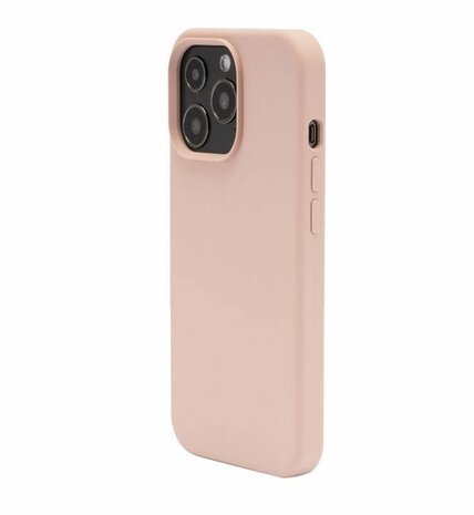 JT Berlin Liquid Siliconen case STEGLITZ voor iPhone 13 Pro Max (rose zand)