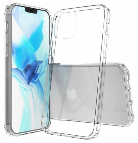 JT Berlin BackCase Pankow clear voor iPhone 12 / 12 Pro (transparant)