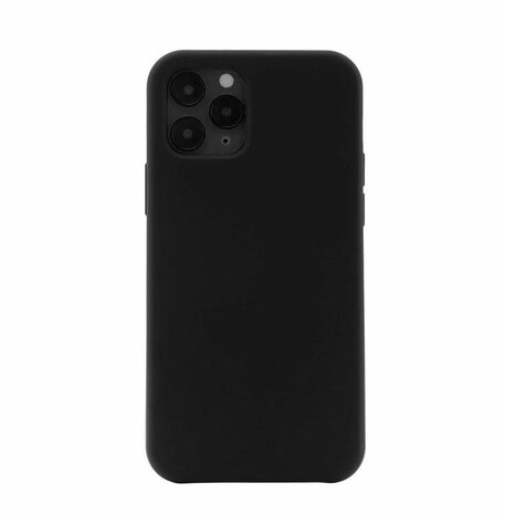 JT Berlin Liquid Siliconen case STEGLITZ voor iPhone 12 Pro Max (Zwart)