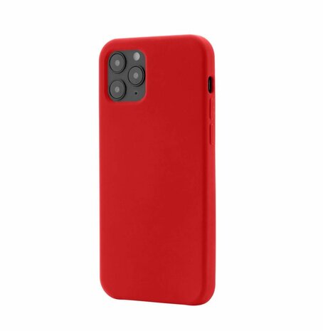 JT Berlin Liquid Siliconen case STEGLITZ voor iPhone 12 Pro Max (Rood)