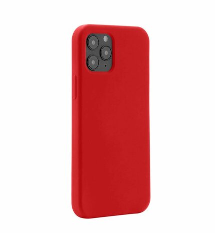 JT Berlin Liquid Siliconen case STEGLITZ voor iPhone 12 Pro Max (Rood)