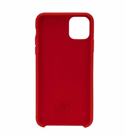 JT Berlin Liquid Siliconen case STEGLITZ voor iPhone 12 Pro Max (Rood)