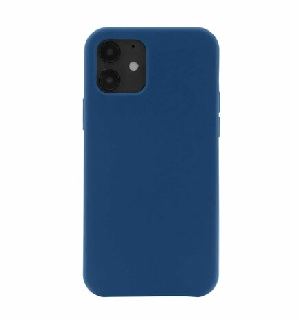 JT Berlin Liquid Siliconen case STEGLITZ voor iPhone 12 mini (blauw)