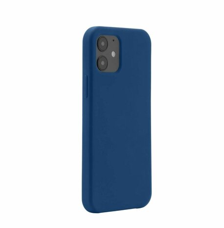 JT Berlin Liquid Siliconen case STEGLITZ voor iPhone 12 mini (blauw)