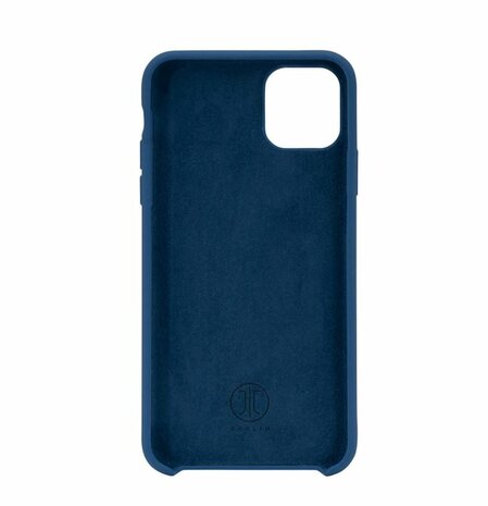 JT Berlin Liquid Siliconen case STEGLITZ voor iPhone 12 mini (blauw)