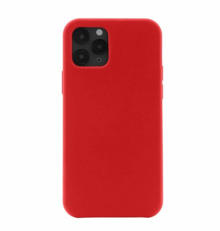 JT Berlin Liquid Siliconen case STEGLITZ voor iPhone 12 / 12Pro (rood)