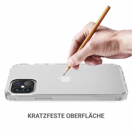 JT Berlin BackCase Pankow clear voor iPhone 13 / 14 / 15 (transparant)