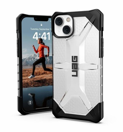 UAG Urban Armor Gear Plasma Case voor Apple iPhone 14 Plus, ice (transparant) 