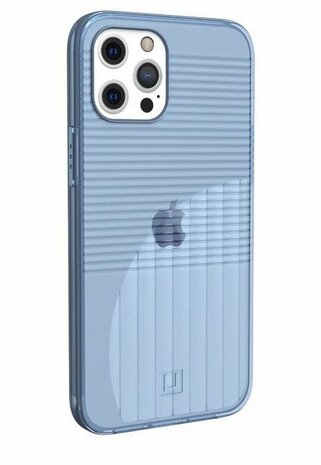 UAG Aurora backcover case voor iPhone 12/12 Pro zacht blauw transparant