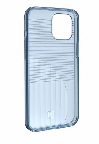 UAG Aurora backcover case voor iPhone 12/12 Pro zacht blauw transparant