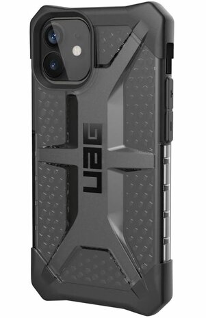 UAG Urban Armor Gear Plasma Case voor Apple iPhone 12 mini, asha black (transparant)