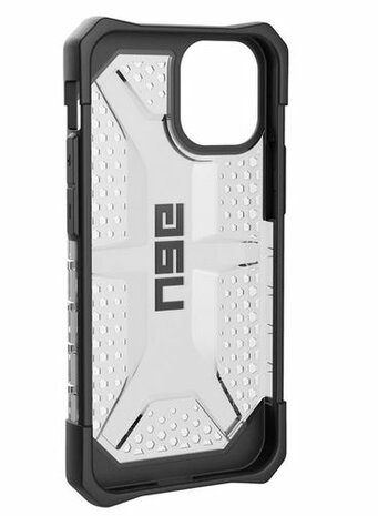 UAG Urban Armor Gear Plasma Case voor Apple iPhone 12 mini, asha black (transparant)