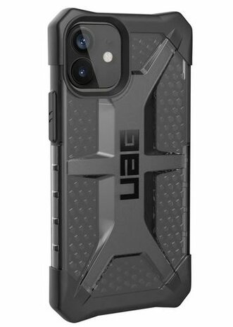 UAG Urban Armor Gear Plasma Case voor Apple iPhone 12 mini, asha black (transparant)