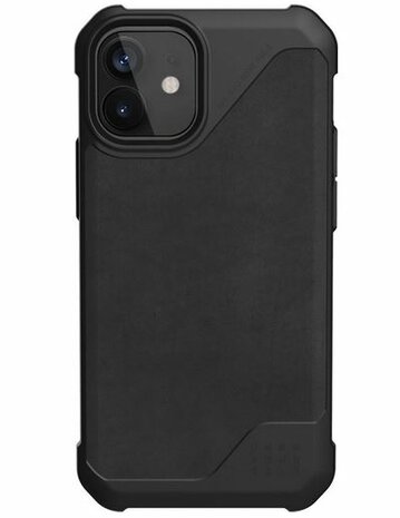 UAG Hard Case Metropolis LT Leather Black Apple iPhone 12 Mini