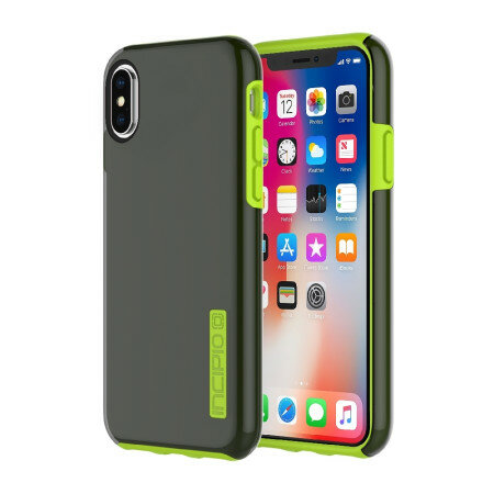 Incipio DualPro Case voor Apple iPhone X/Xs (smoke/volt)