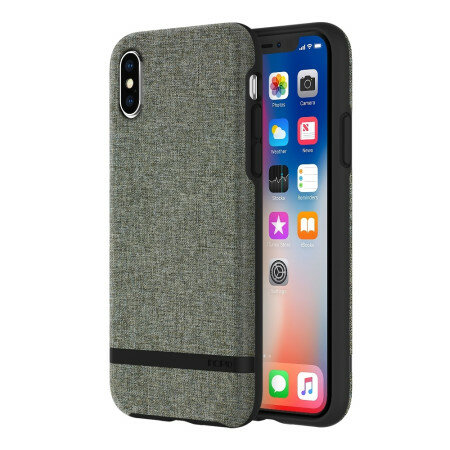 Incipio Carnaby Case (Esquire Series) Apple iPhone X/Xs (forest grijs)