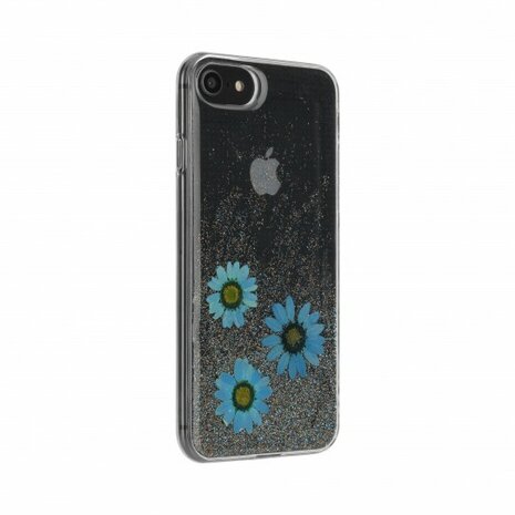 FLAVR iPlate Real Flower Julia (blauw) 