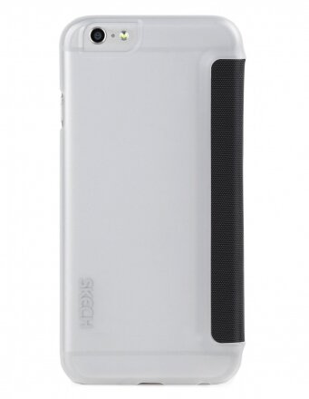 Skech SlimView Folio Case Black / Clear