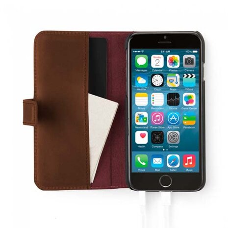 Pipetto Classic Wallet Folio Case Brown