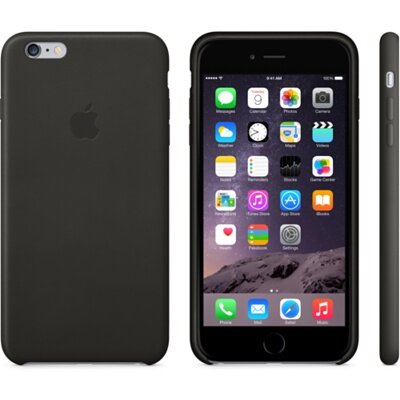 Apple iPhone 6 Plus Leather Case Black