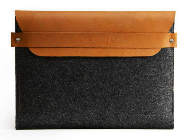Mujjo Envelope Sleeve voor iPad - Tan