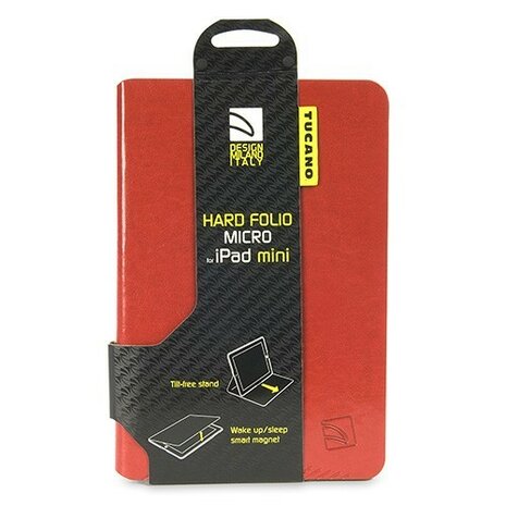 Tucano Micro Hard Case Rood voor iPad mini