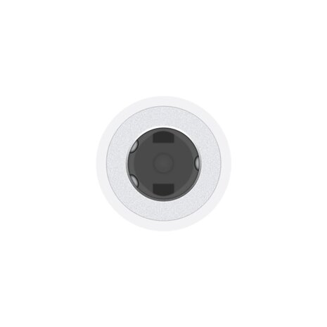 Apple Lightning-naar-mini‑jack-adapter (wit)