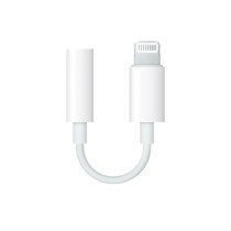 Apple Lightning-naar-mini‑jack-adapter (wit)