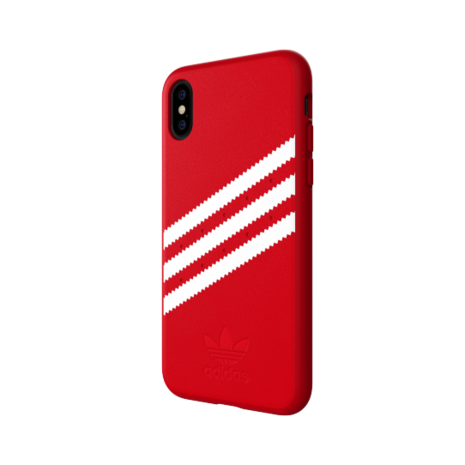 Adidas Moulded Case Suéde Rood voor iPhone X/Xs
