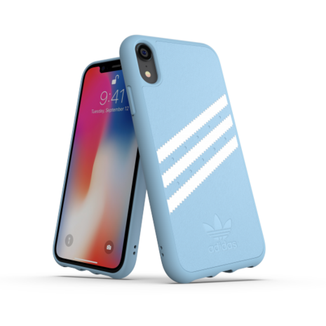 Adidas Moulded Case PU Suéde Blauw voor iPhone 6/6s/7/8