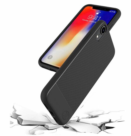 JT Berlin BackCase Pankow Soft voor iPhone Xr (zwart)