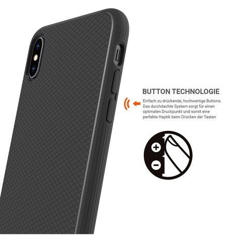 JT Berlin BackCase Pankow Soft voor iPhone XS Max (zwart)