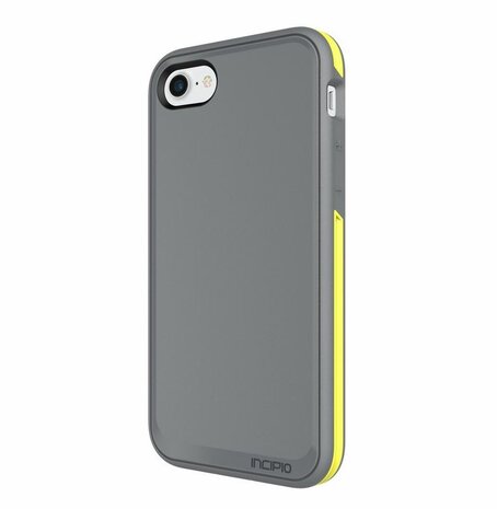 Incipio Performance Series Case [Max] voor Apple iPhone 7 / 8. Hoes Grijs, Geel