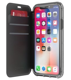 Griffin Zwart Survivor Clear Wallet iPhone X / XS