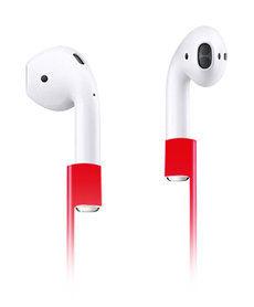Xccess Anti Lost Strap for Apple Airpods rood