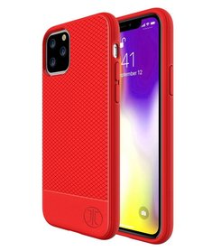 JT Berlin BackCase Pankow Soft voor iPhone 11 Pro (rood)