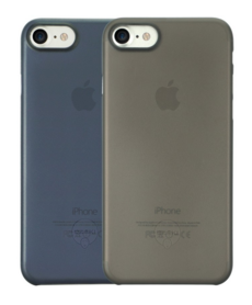 Ozaki O!Coat 0.3 Jelly Case 2 in 1 Pack | Apple iPhone SE (2020)/8/7 | black & blue