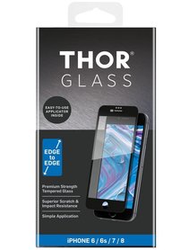 THOR Full Screenprotector + Apply Frame voor iPhone 8 / 7 / 6s / 6 - Zwart 