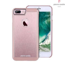 Pierre Cardin Backcover hoesje Roze - Stijlvol - Leer - iPhone 7 Plus en iPhone 8 Plus - Luxe cover