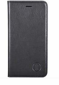 JT Berlin LederBook Echt Leer Bookcase voor de iPhone 11 Pro - Zwart