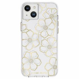Case-mate Bloemen Edelstenen case voor Apple iPhone 14 Plus, transparant