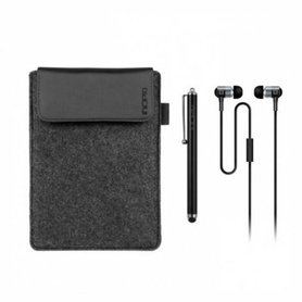 Incipio 3-in-1 Essential Kit Black iPad mini Sleeve, Stylus en Incipio F08 EarBuds Koptelefoon