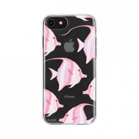FLAVR iPlate Small Fishes (roze) iPhone 6 / 6s / 7 / 8 / SE (2020)