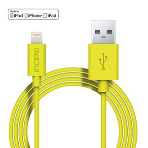 Incipio Charge/Sync Lightning USB kabel 1m (geel)